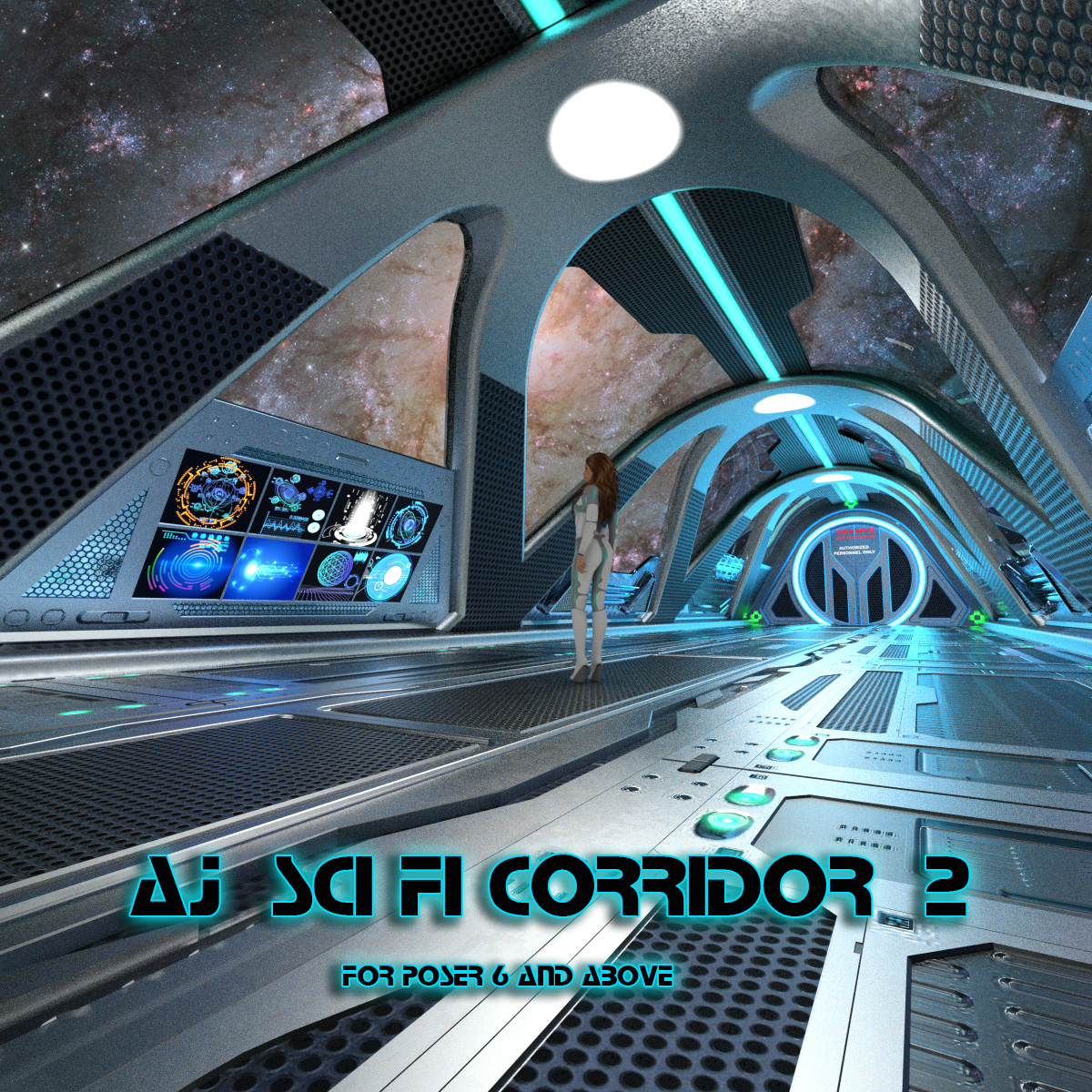 AJ SciFi Corridor 2 by N/A