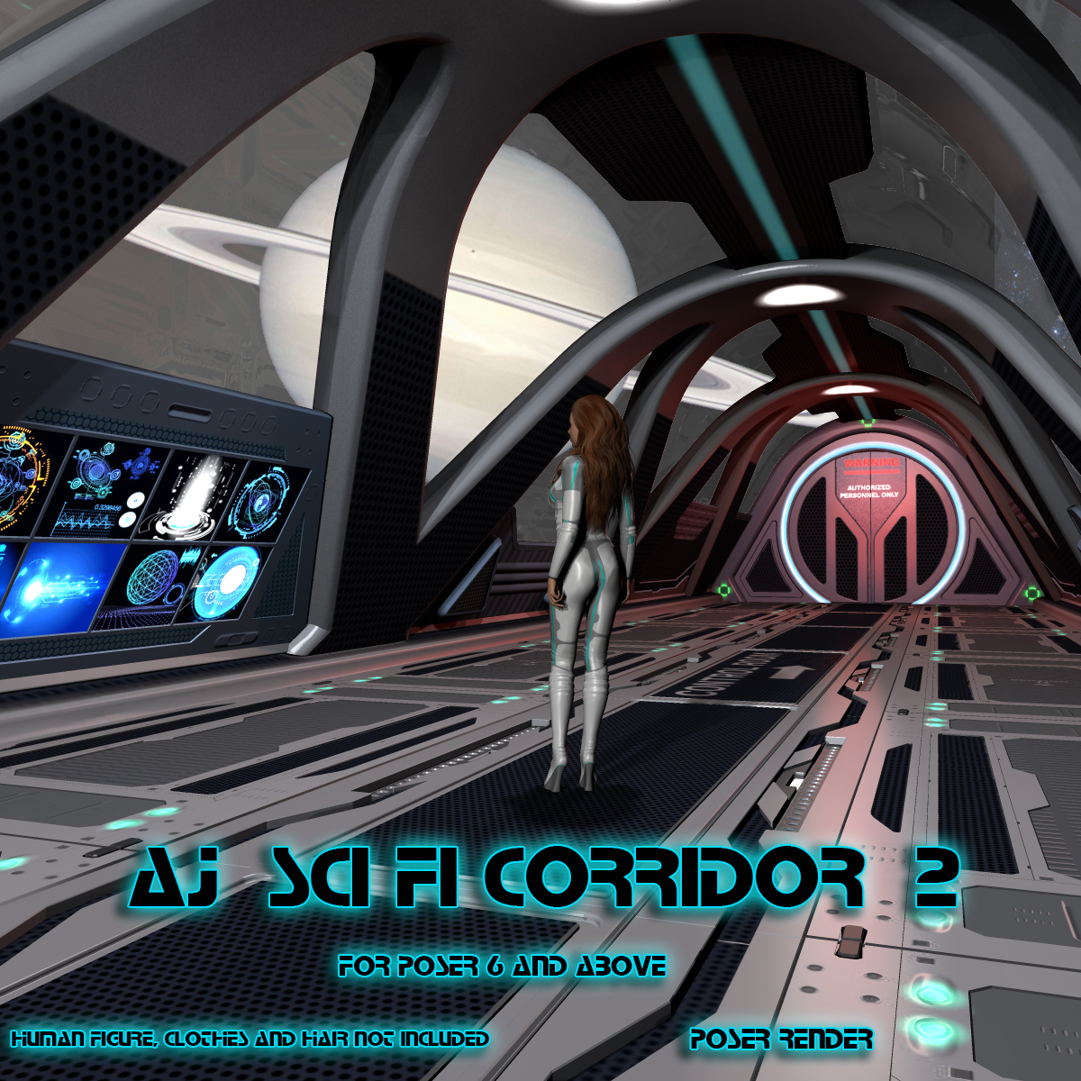 AJ SciFi Corridor 2 by N/A