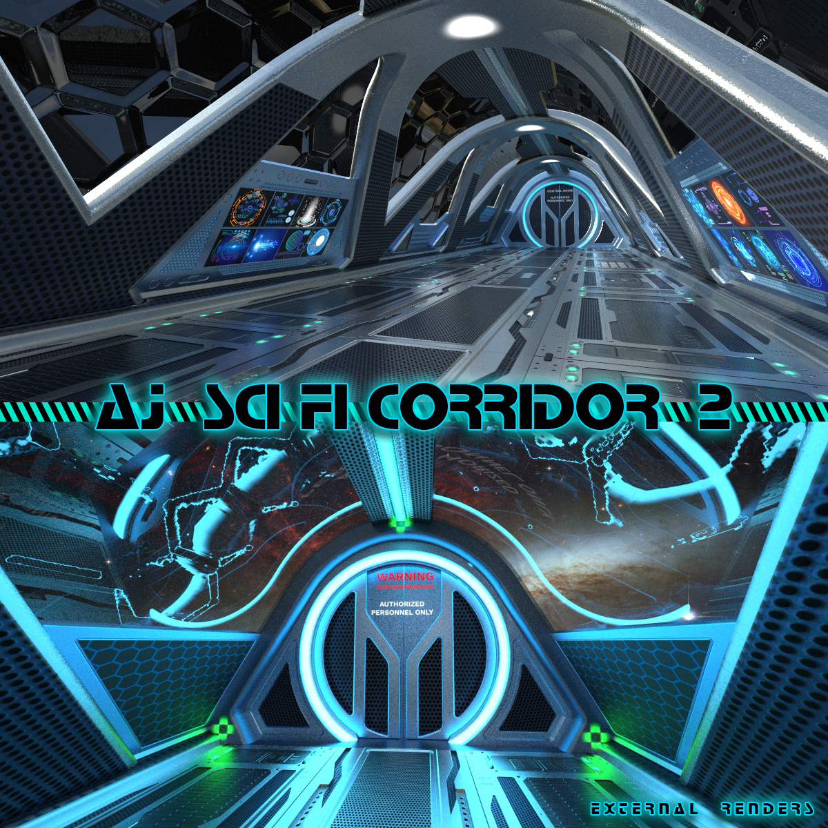 AJ SciFi Corridor 2 by N/A