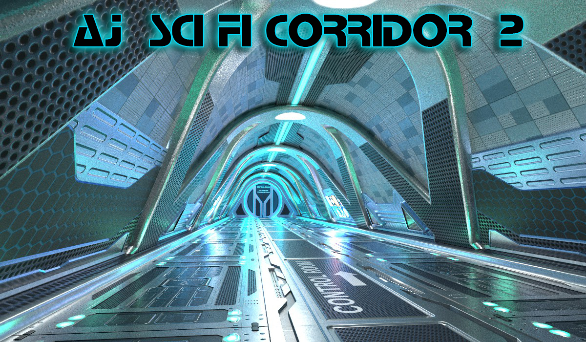 AJ SciFi Corridor 2 by N/A