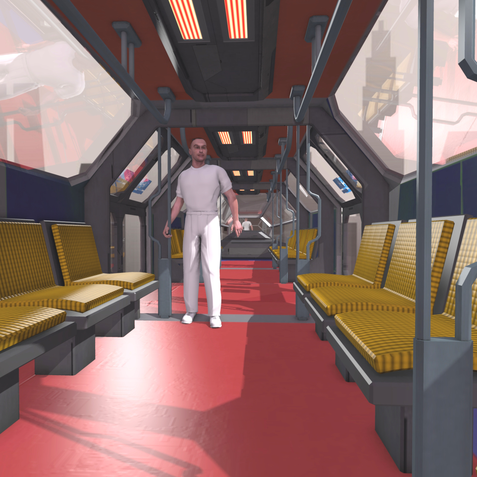 Sci-Fi Tram by N/A