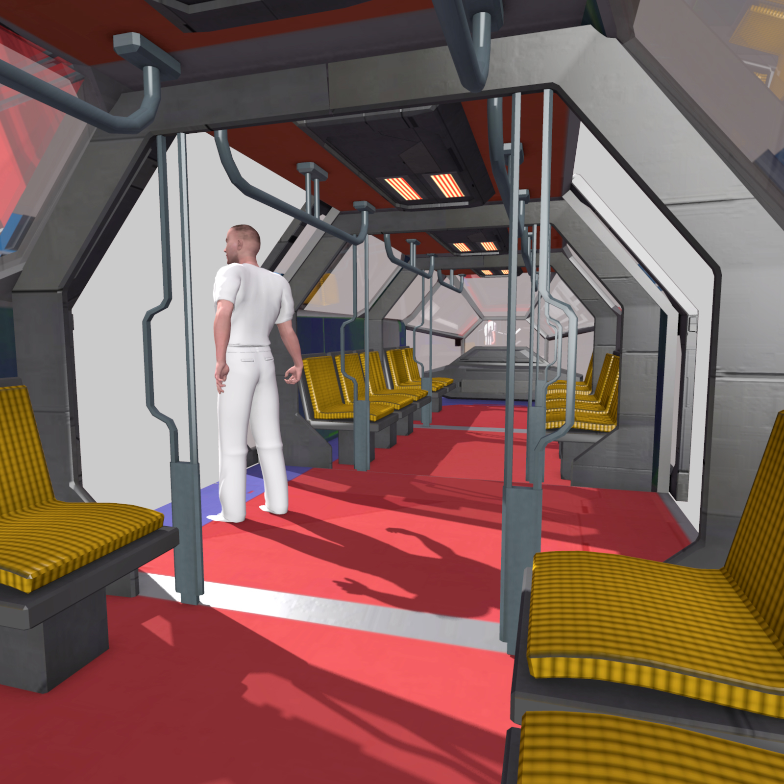 Sci-Fi Tram by N/A