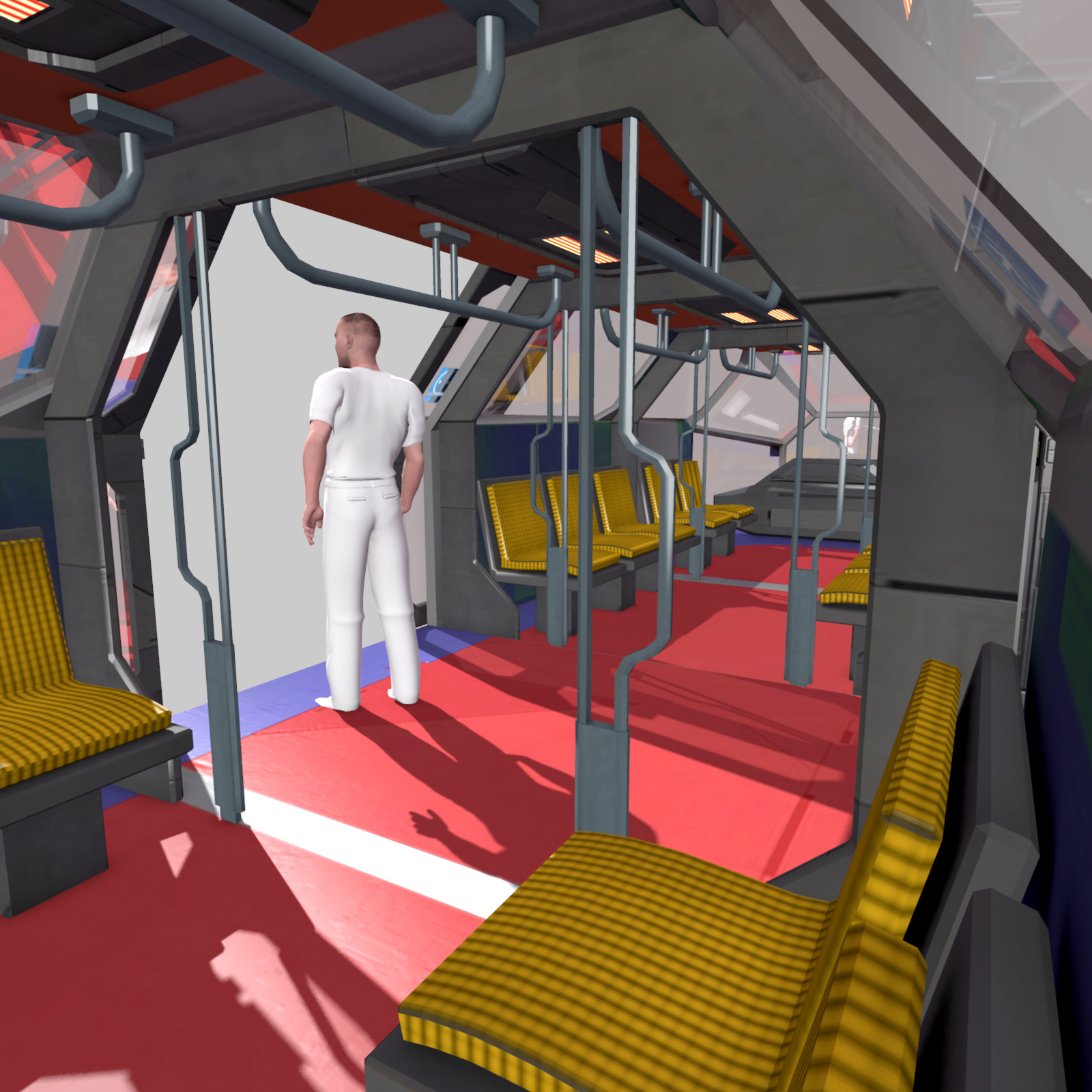 Sci-Fi Tram by N/A