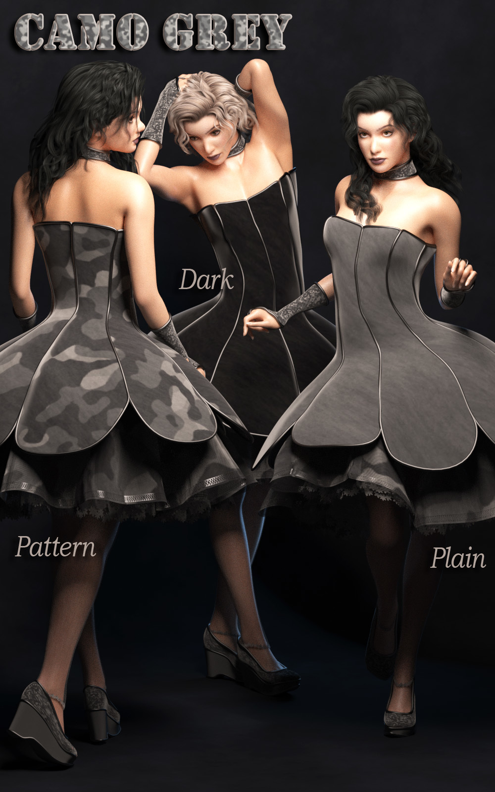 Camo for Lolita Dress by N/A