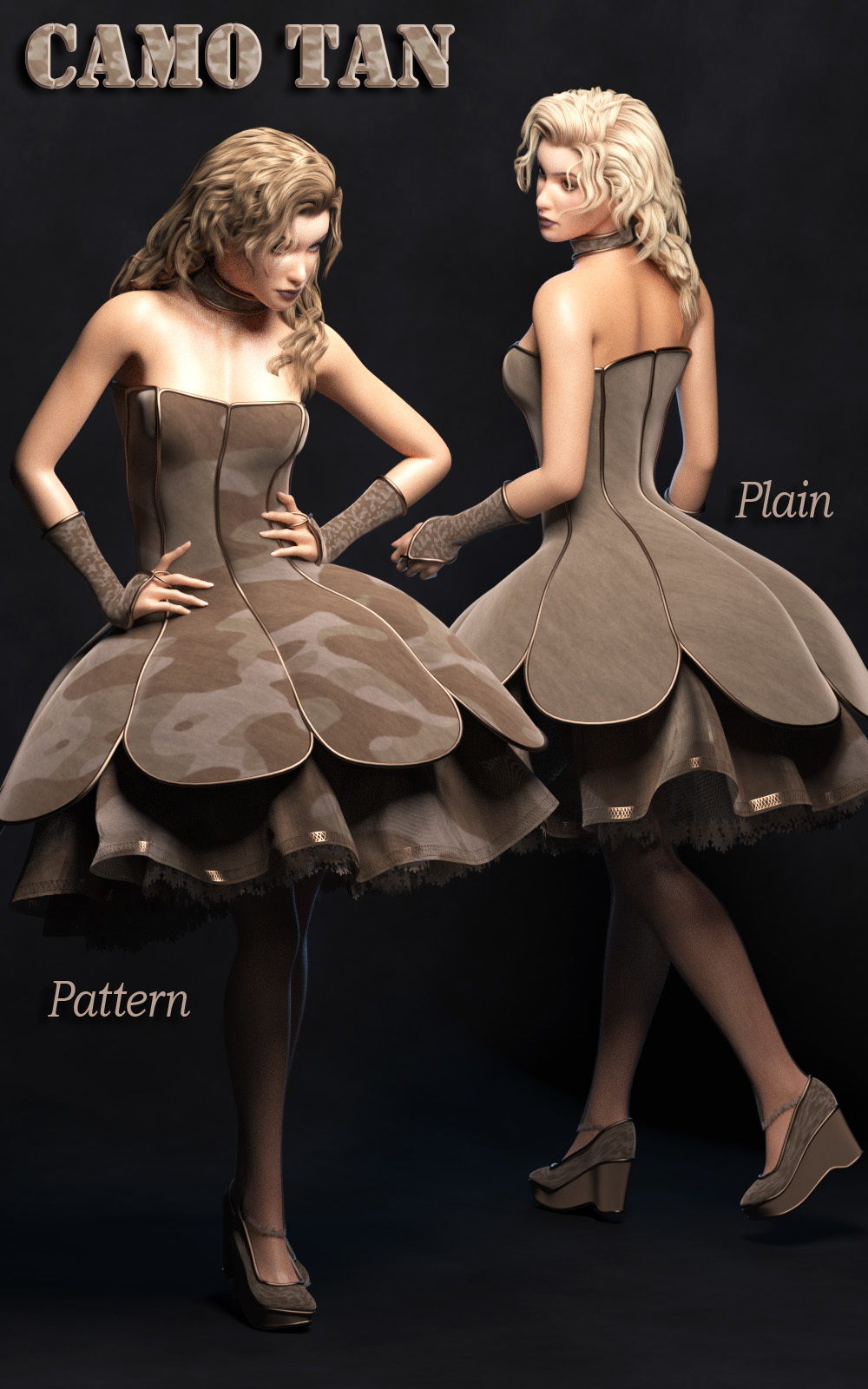 Camo for Lolita Dress by N/A