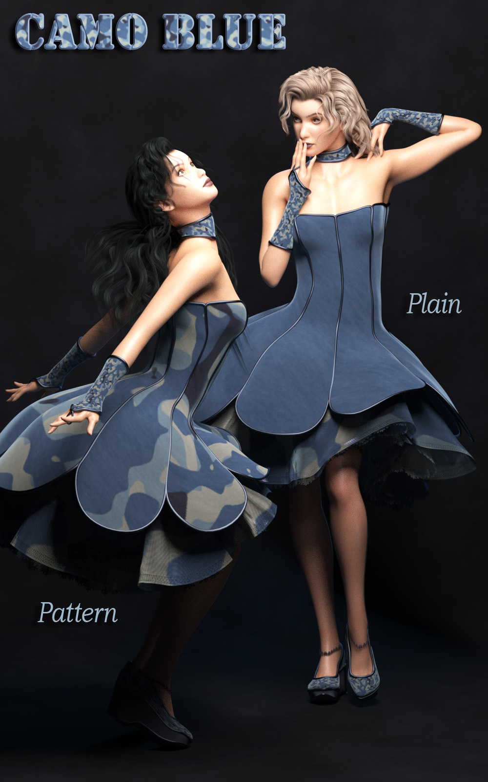Camo for Lolita Dress by N/A