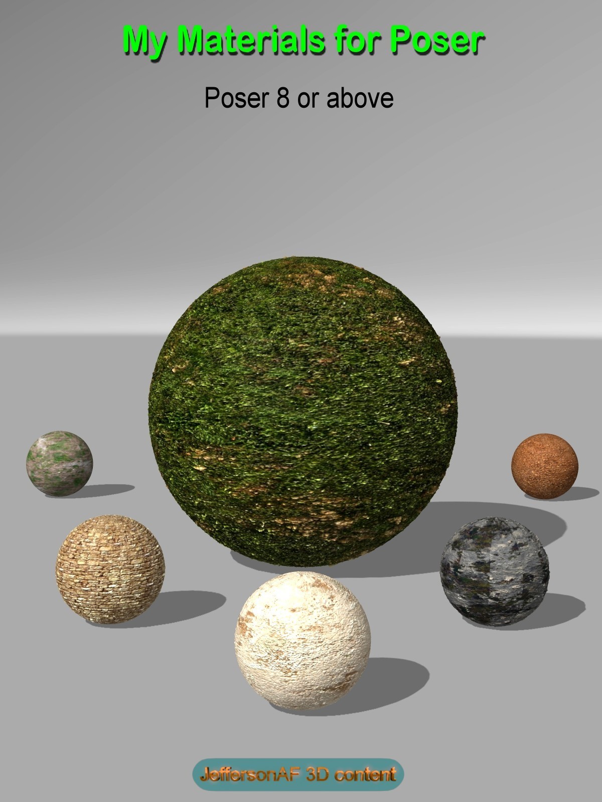 My Materials for Poser by N/A