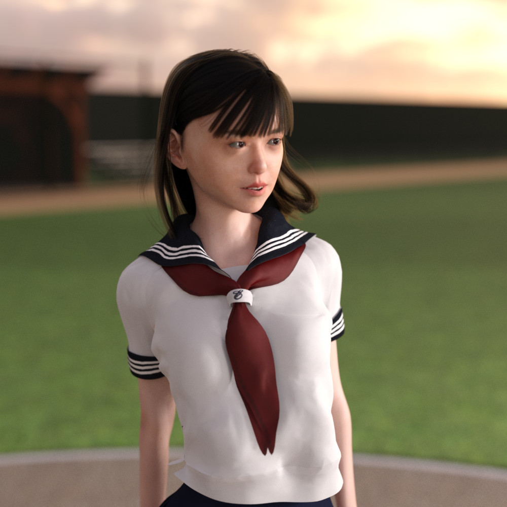 Reiko Straight Hair by N/A