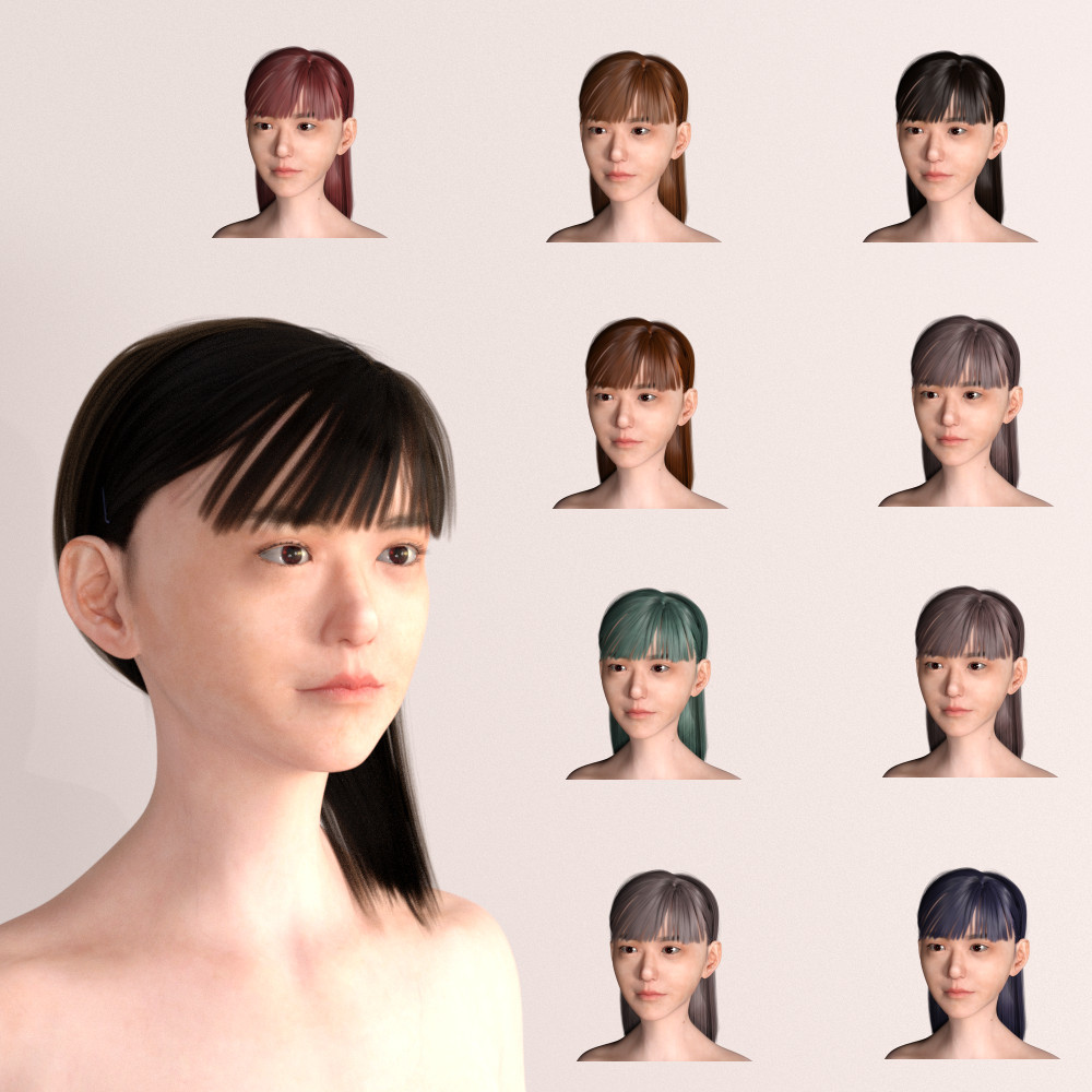 Reiko Straight Hair by N/A