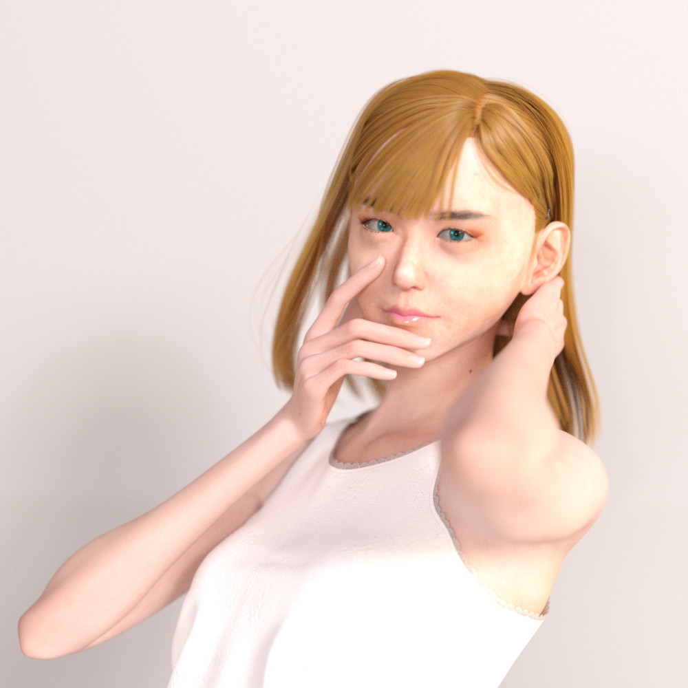 Reiko Straight Hair by N/A