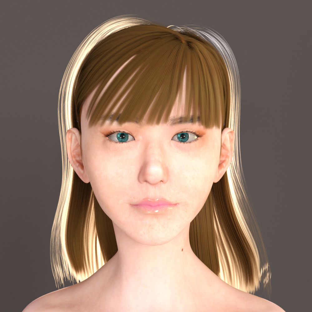 Reiko Straight Hair by N/A