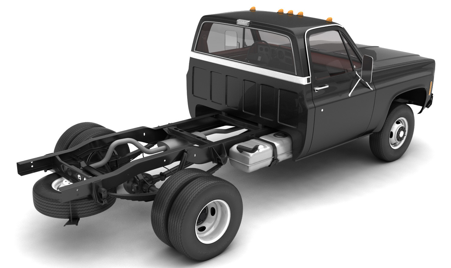 GENERIC 4WD DUALLY PICKUP TRUCK 8 Extended License by N/A