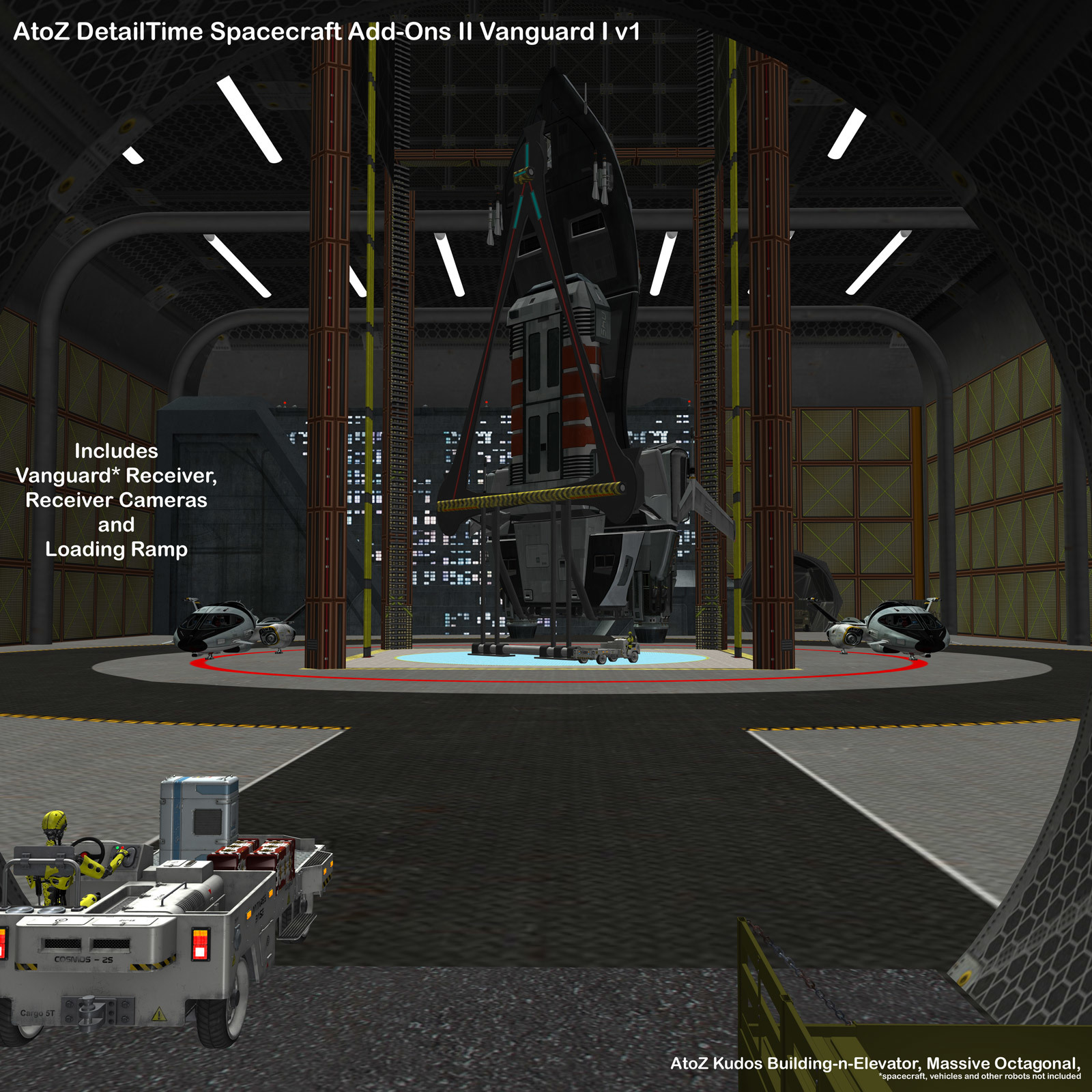 AtoZ Detail Time Spacecraft Add-Ons II Vanguard I v1 by N/A