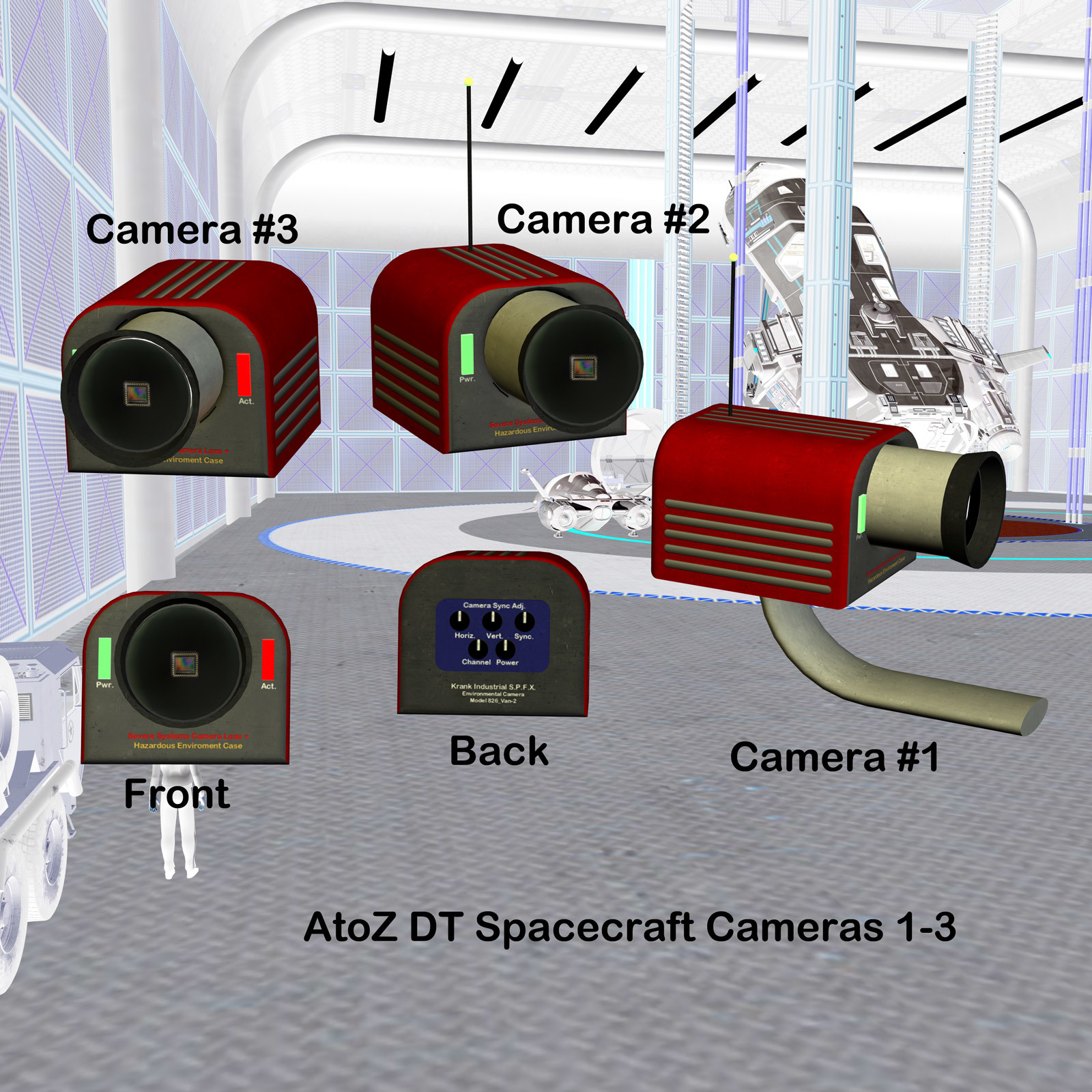 AtoZ Detail Time Spacecraft Add-Ons II Vanguard I v1 by N/A
