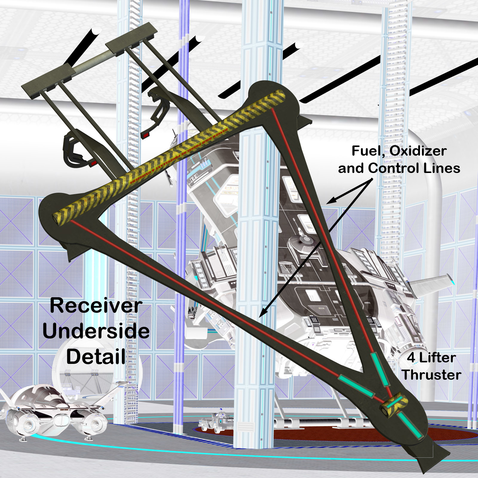 AtoZ Detail Time Spacecraft Add-Ons II Vanguard I v1 by N/A