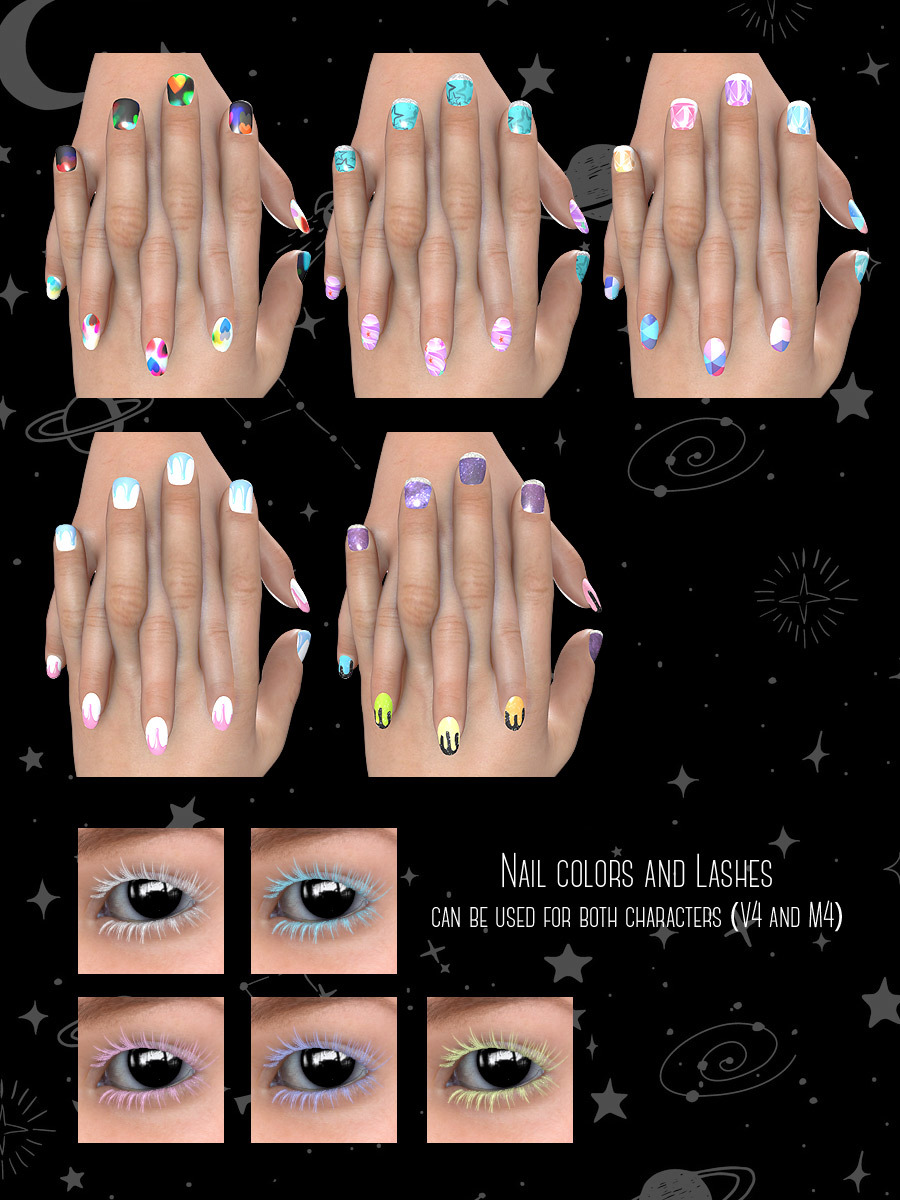 PastelGoth Makeup for Nana and Ren by N/A