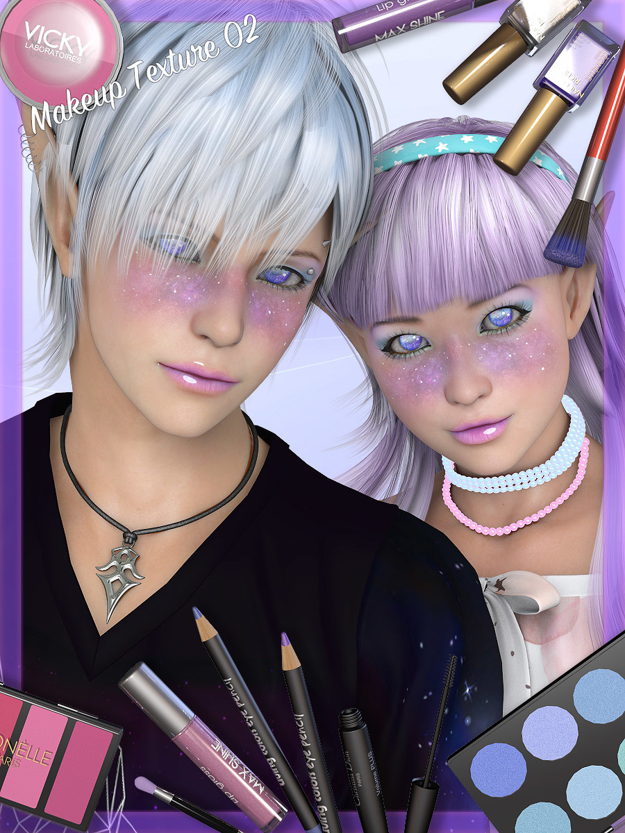 PastelGoth Makeup for Nana and Ren by N/A