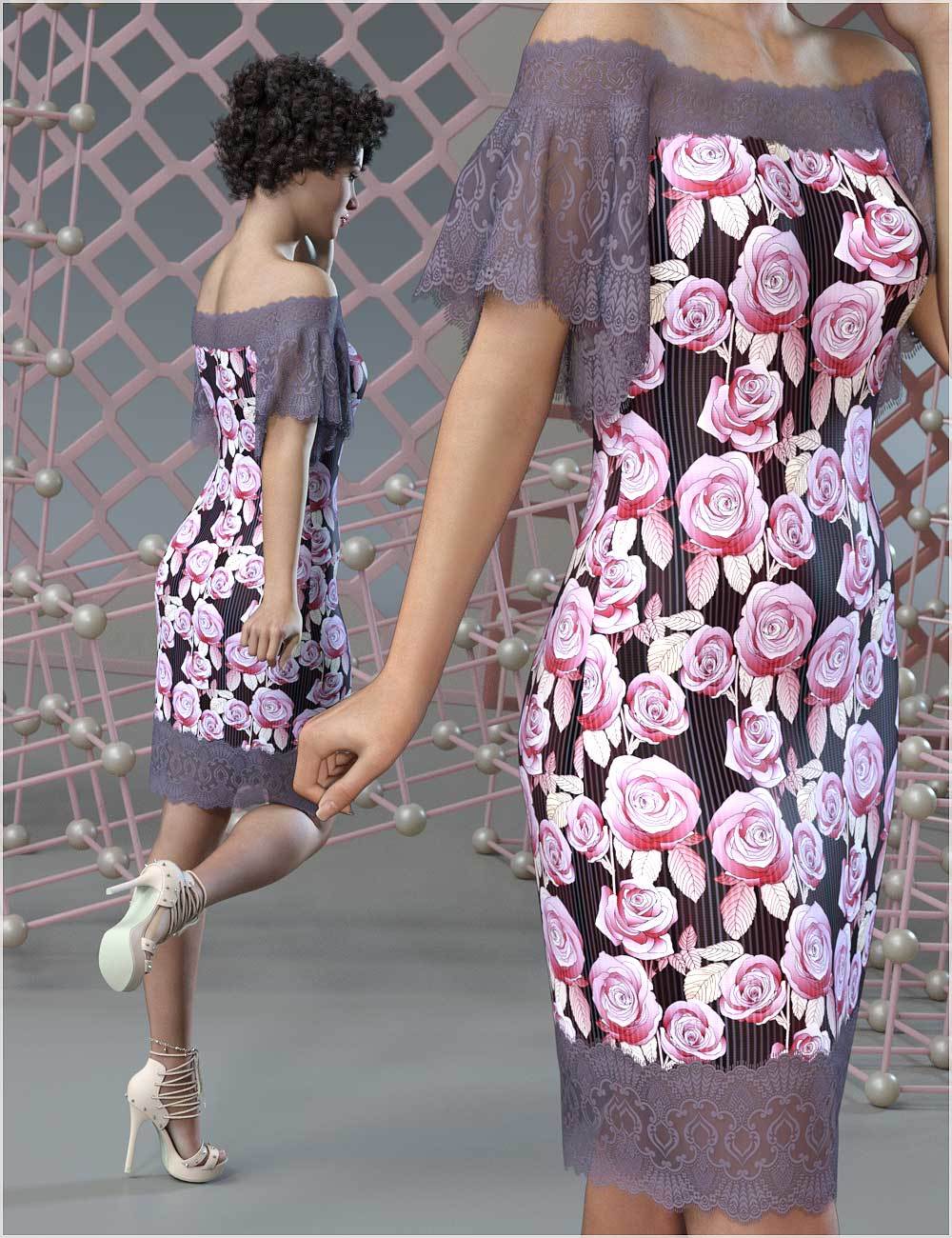 Stylz For dForce - Shimmy Dress by N/A