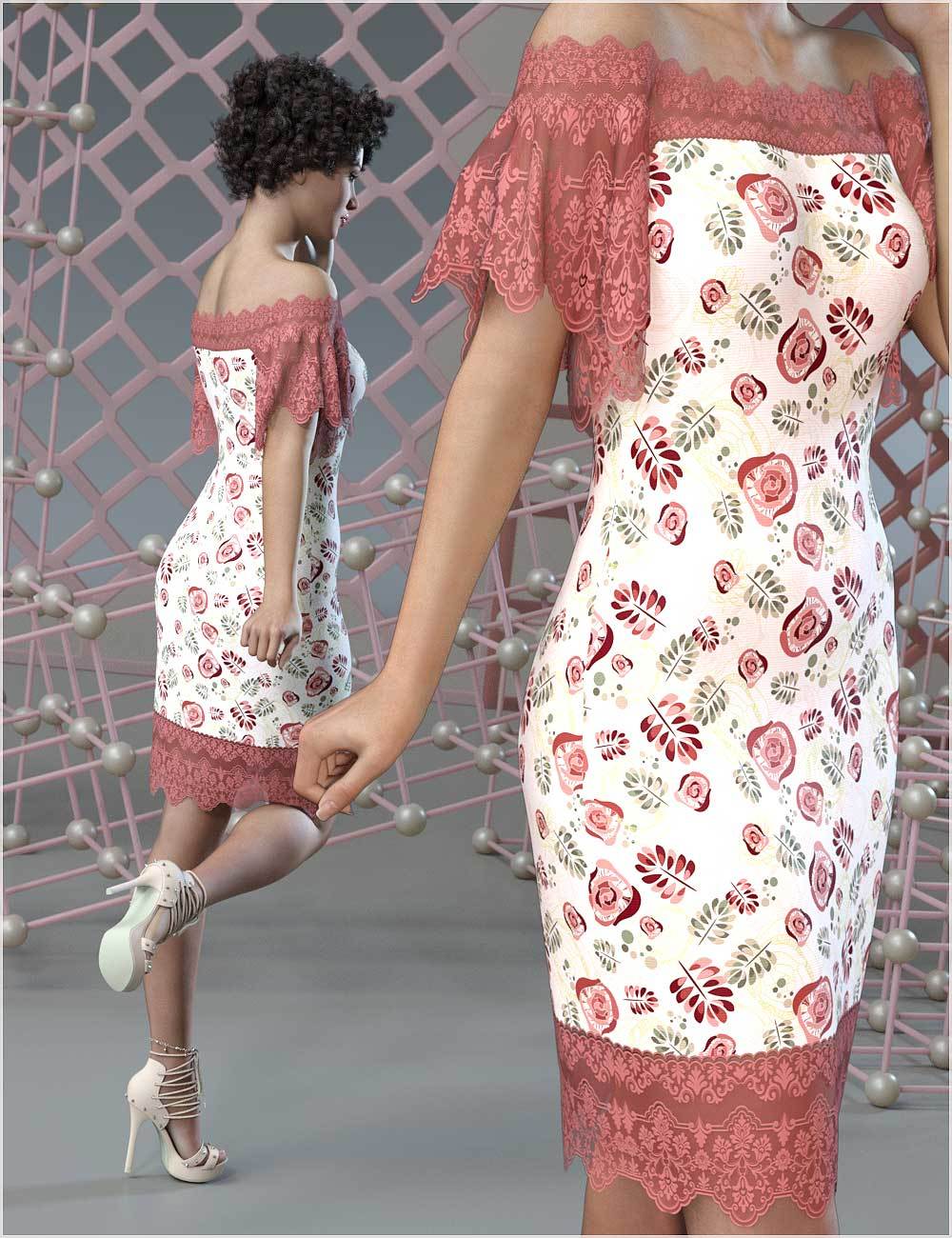 Stylz For dForce - Shimmy Dress by N/A