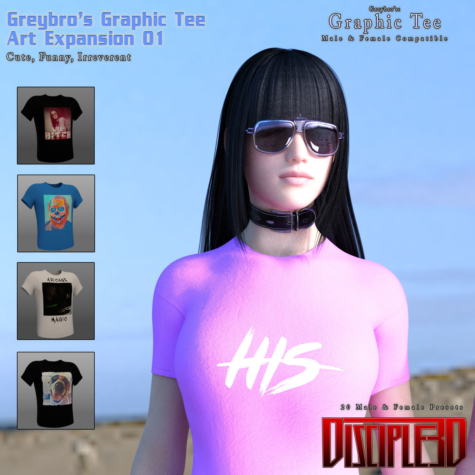 Greybro's Graphic Tee Art Expansion 01 by N/A