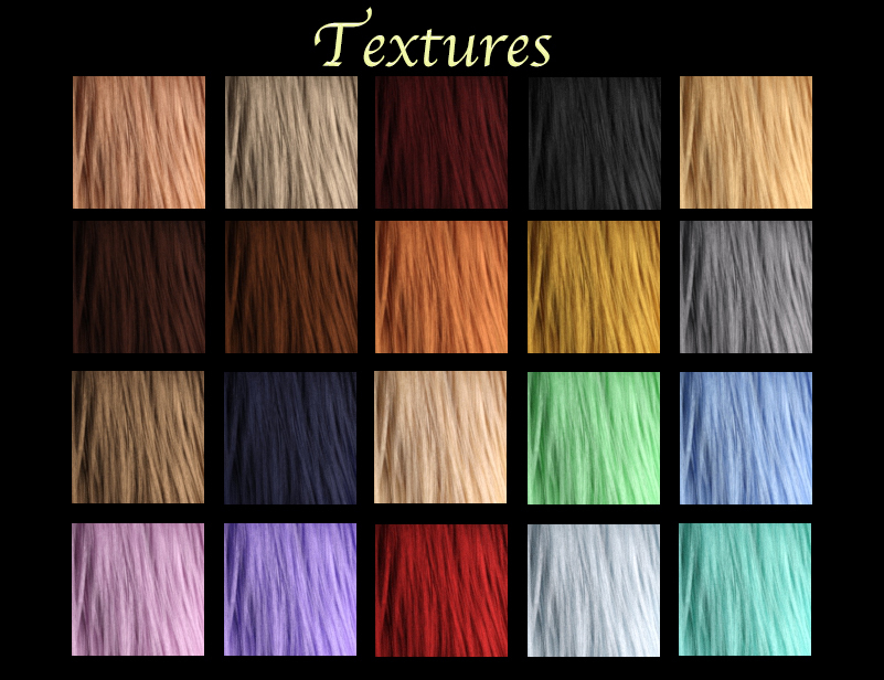 Prae-Nixie Hair For G3/G8 Daz by N/A