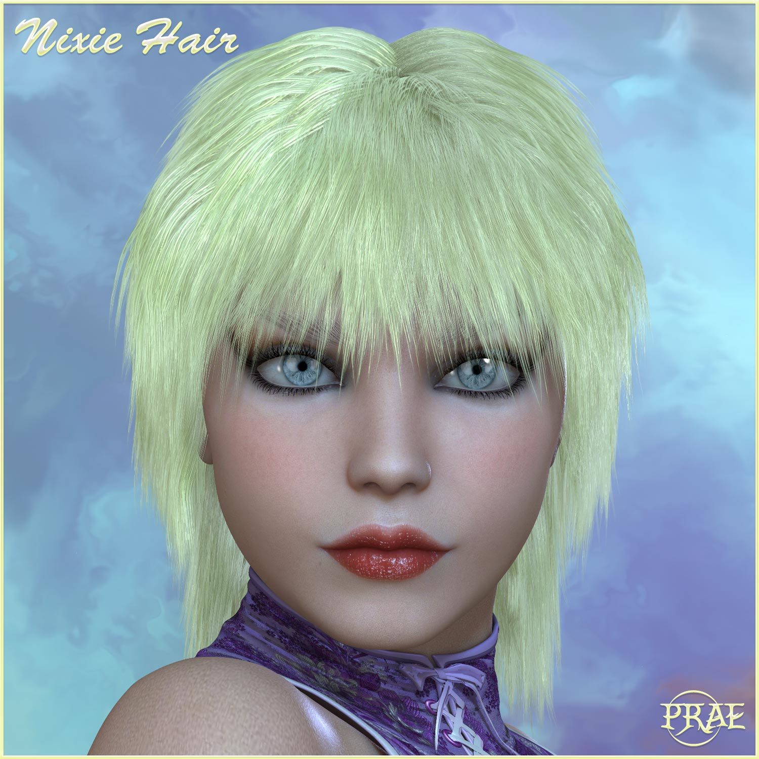 Prae-Nixie Hair For V4/M4 and La Femme by N/A