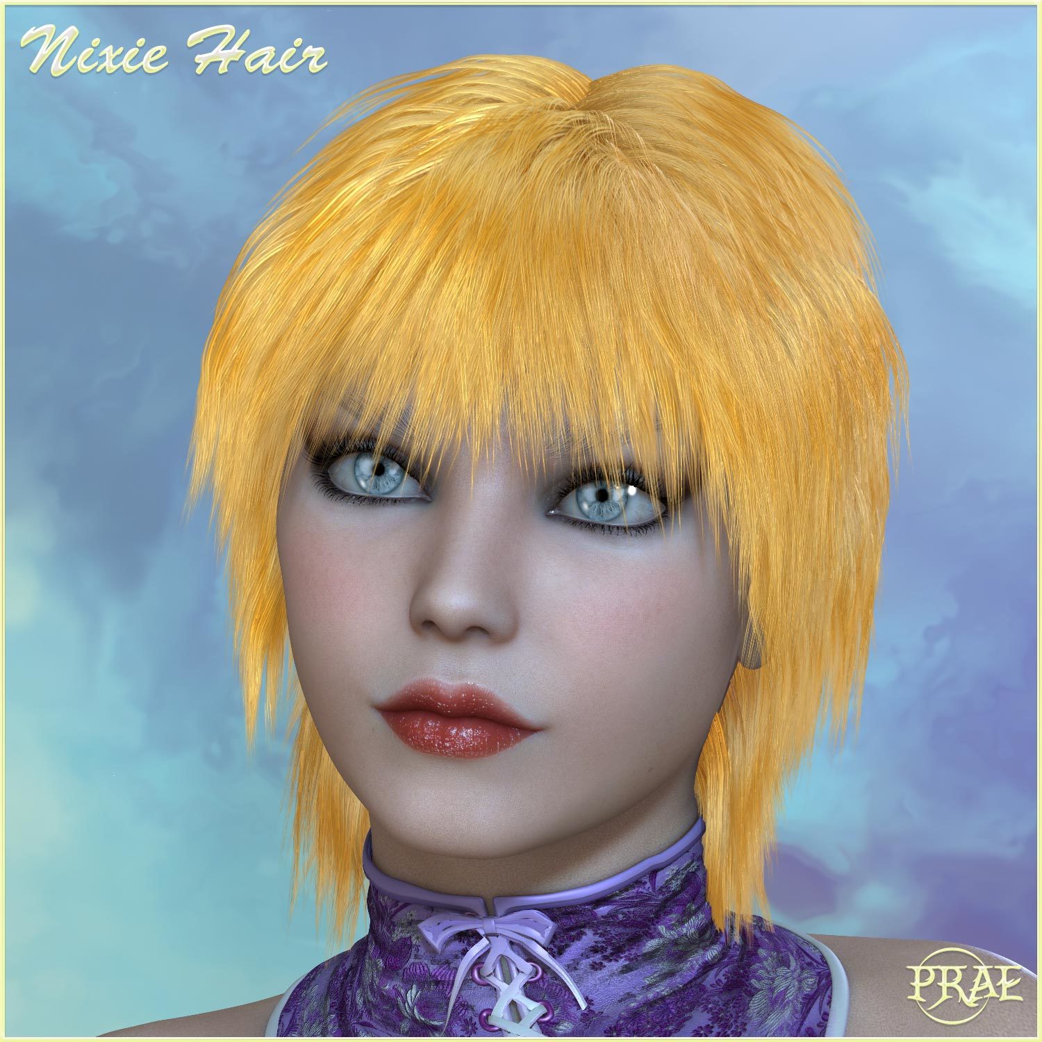 Prae-Nixie Hair For V4/M4 and La Femme by N/A
