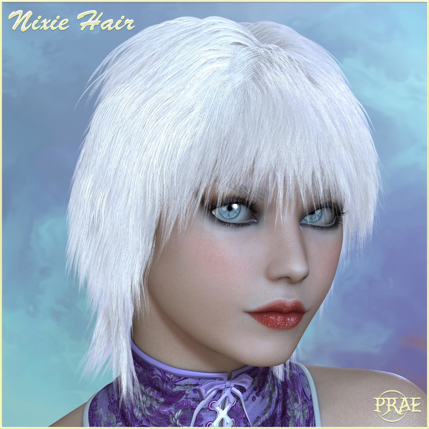 Prae-Nixie Hair For V4/M4 and La Femme by N/A