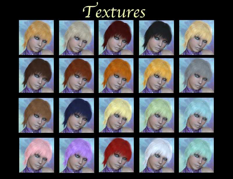 Prae-Nixie Hair For V4/M4 and La Femme by N/A