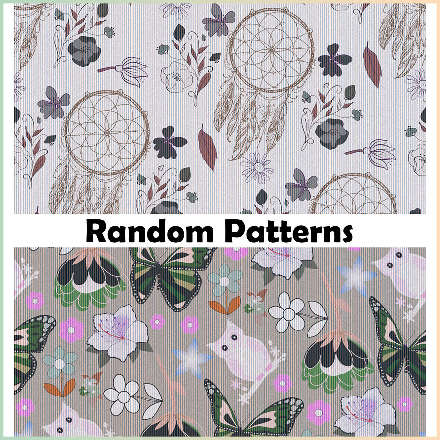 Seamless Random Patterns by N/A