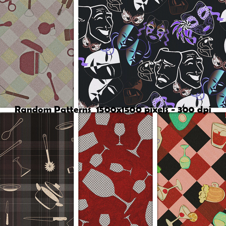Seamless Random Patterns by N/A