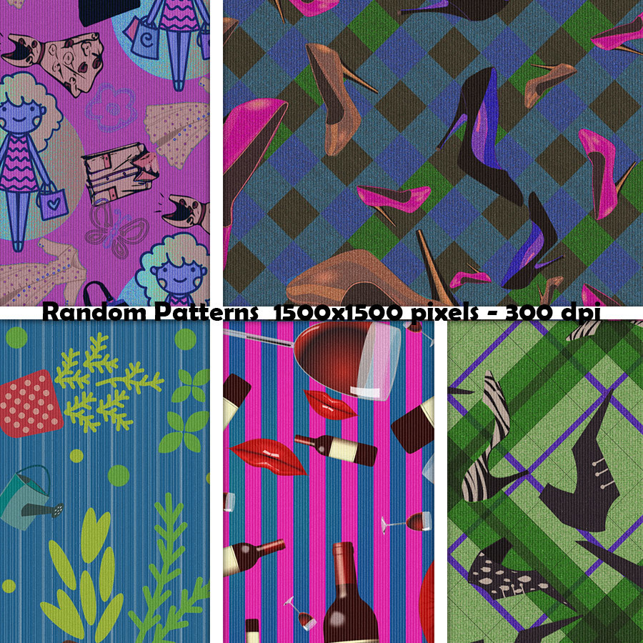 Seamless Random Patterns by N/A