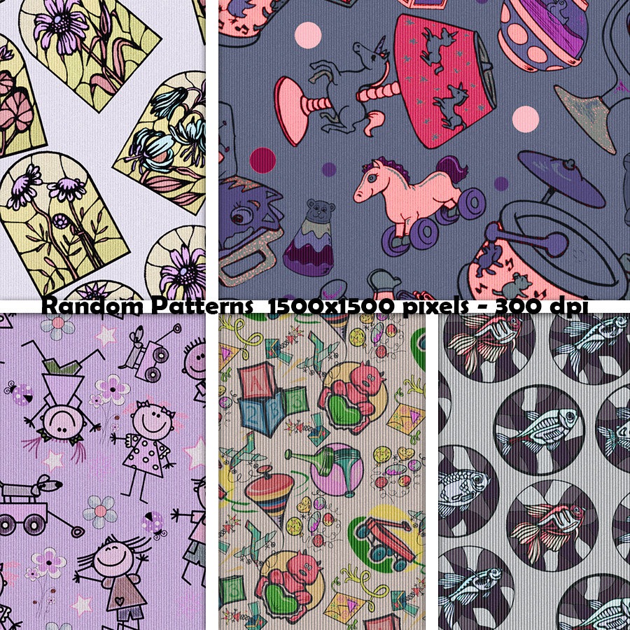Seamless Random Patterns by N/A