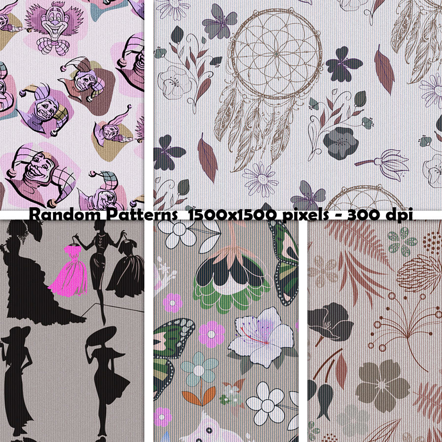 Seamless Random Patterns by N/A