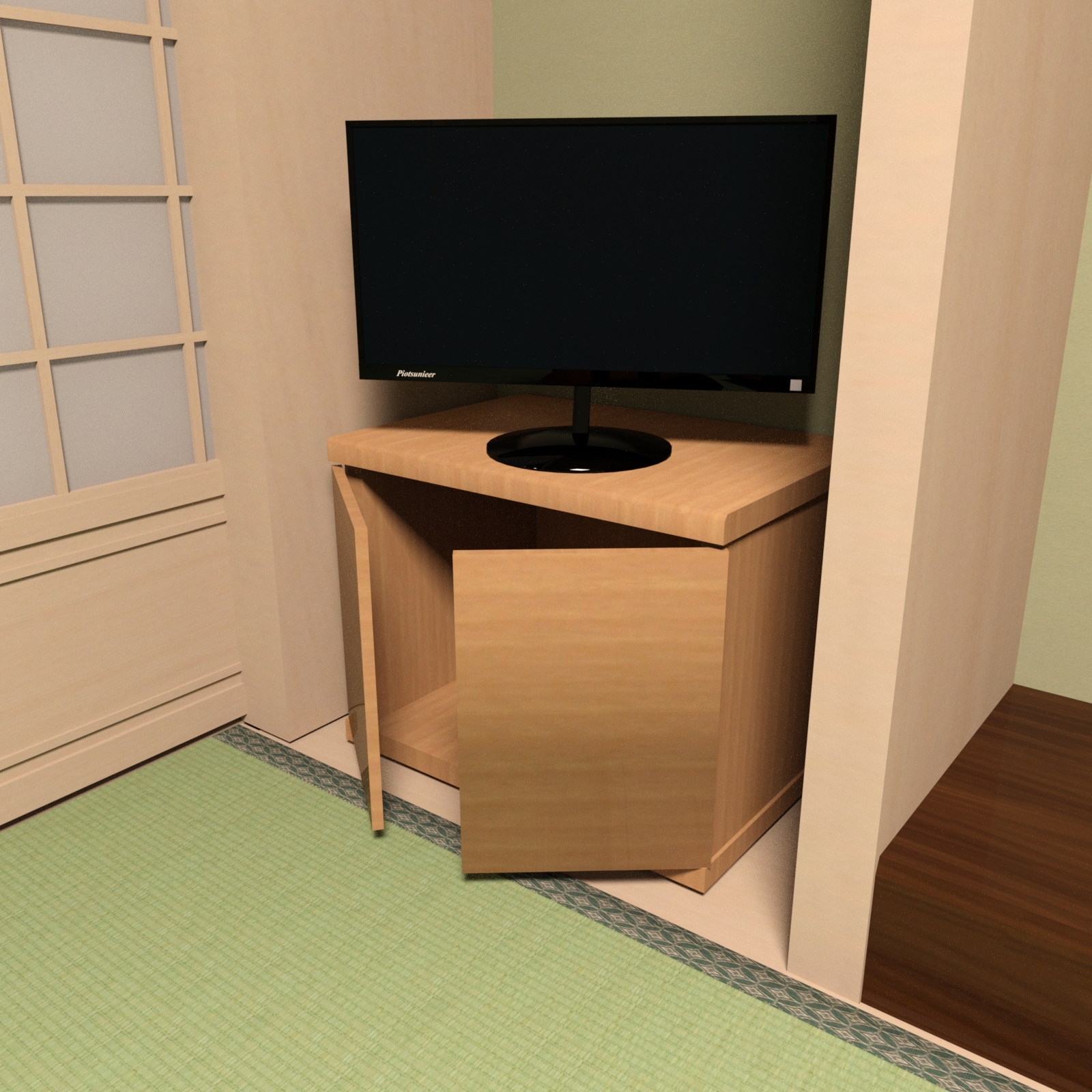 Traditional Japanese-style inn room for DazStudio by N/A