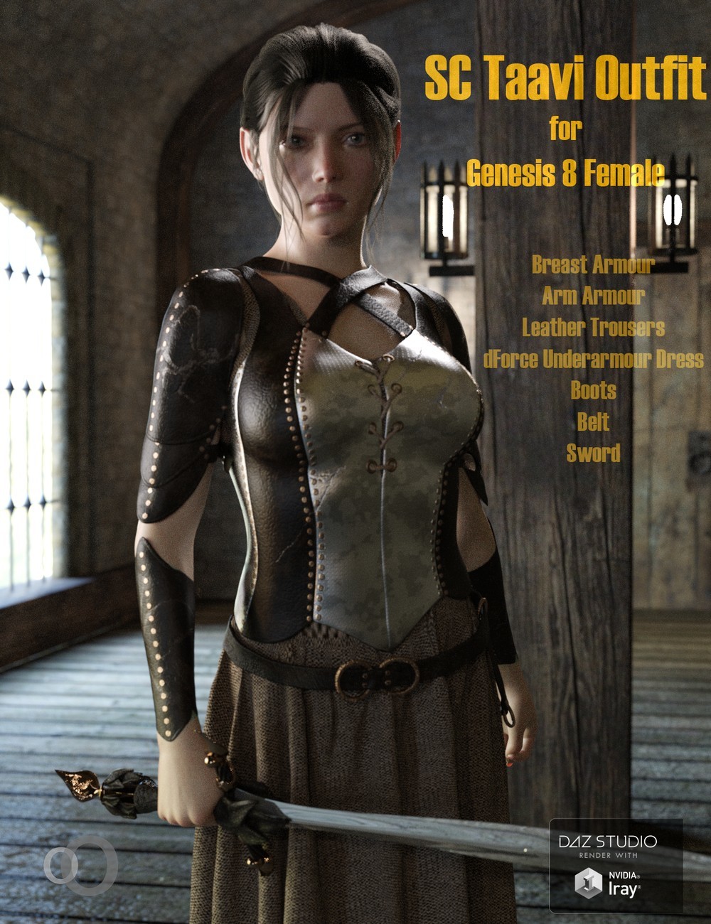 SC Taavi Armour for Genesis 8 Female by N/A