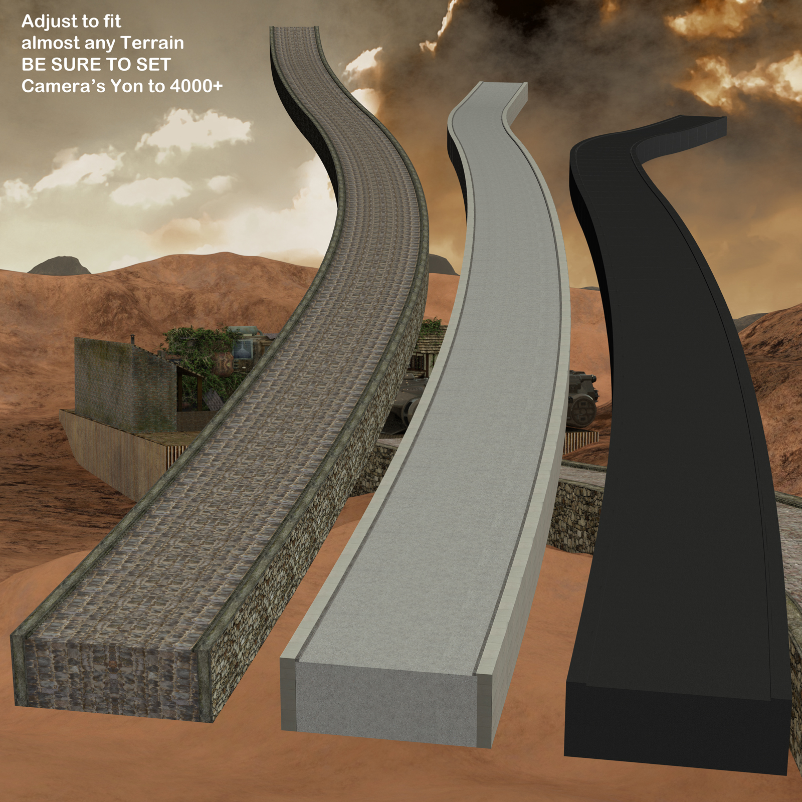 AtoZ DetailTime FLEXI Objects Roads I v1 by N/A
