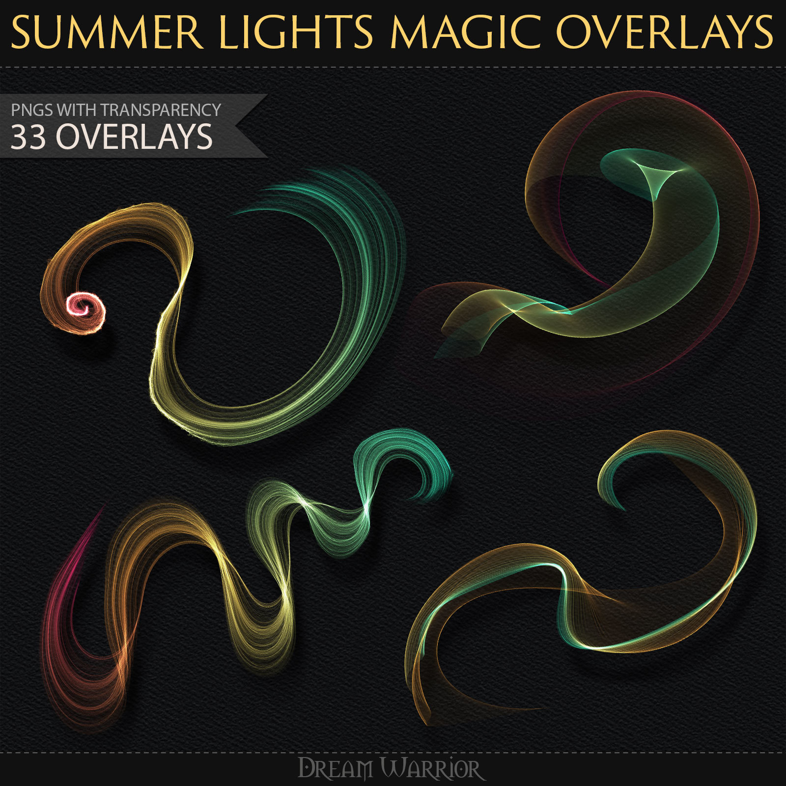 DW - Summer Lights Magic Overlays by N/A