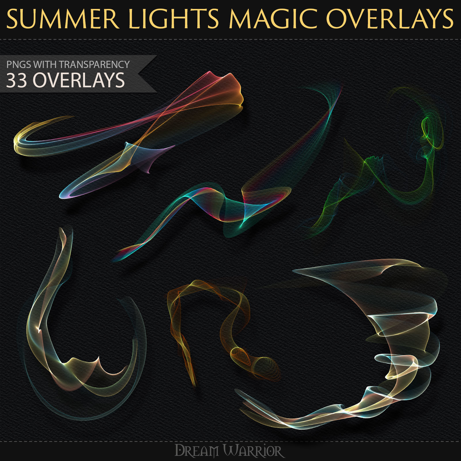 DW - Summer Lights Magic Overlays by N/A