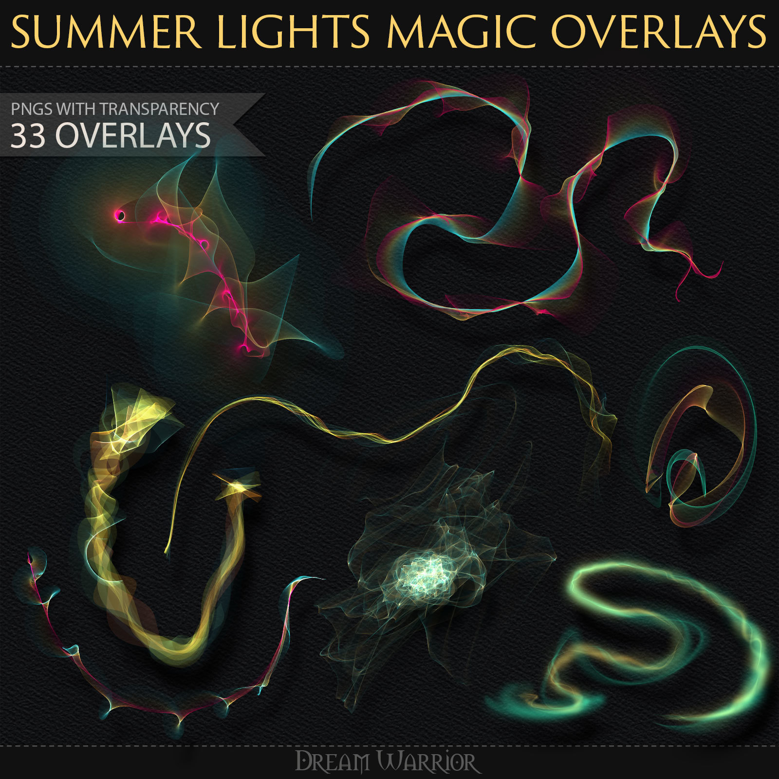 DW - Summer Lights Magic Overlays by N/A