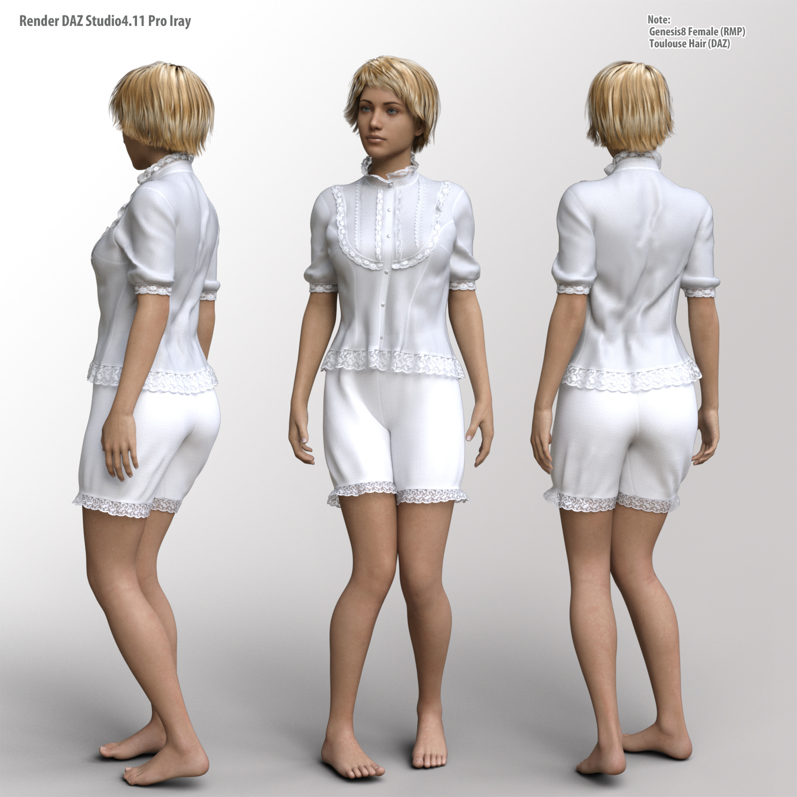 dForce G8FT Dress for G8F by N/A