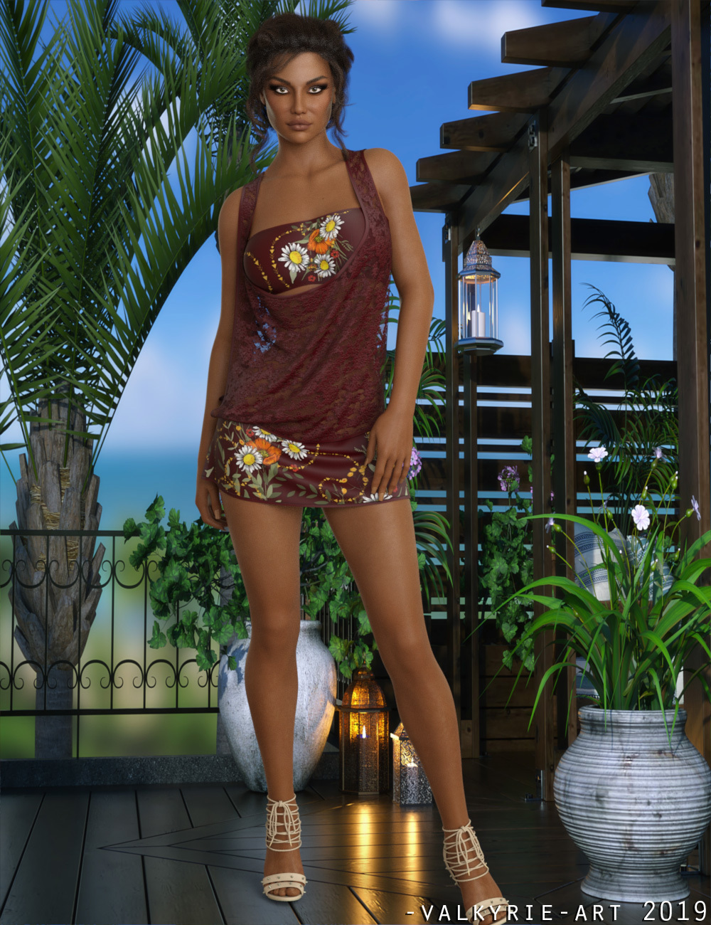 InStyle - dForce - Yolanda Dress for G8F by N/A