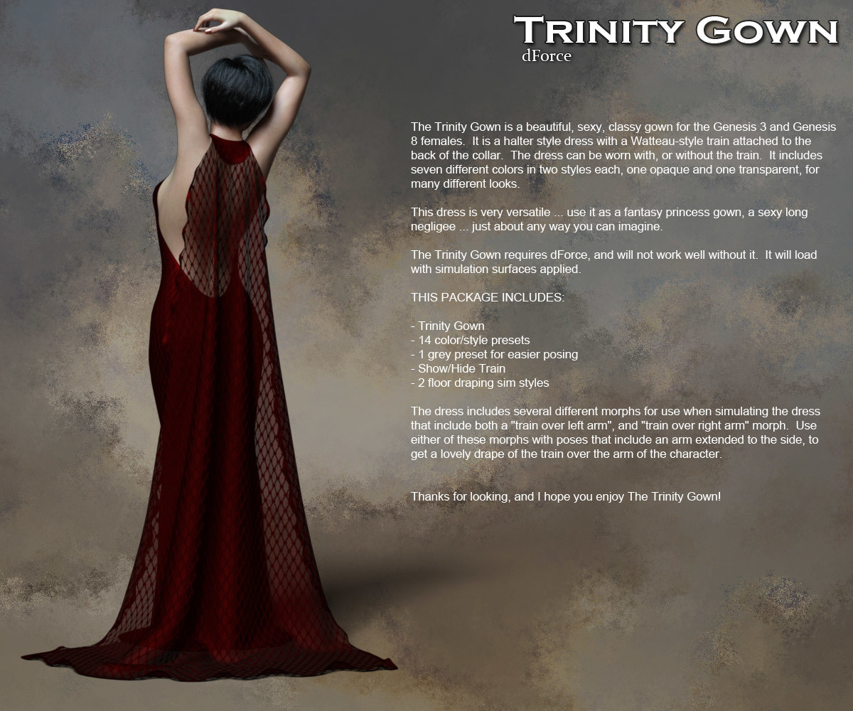 Trinity dForce Gown by N/A
