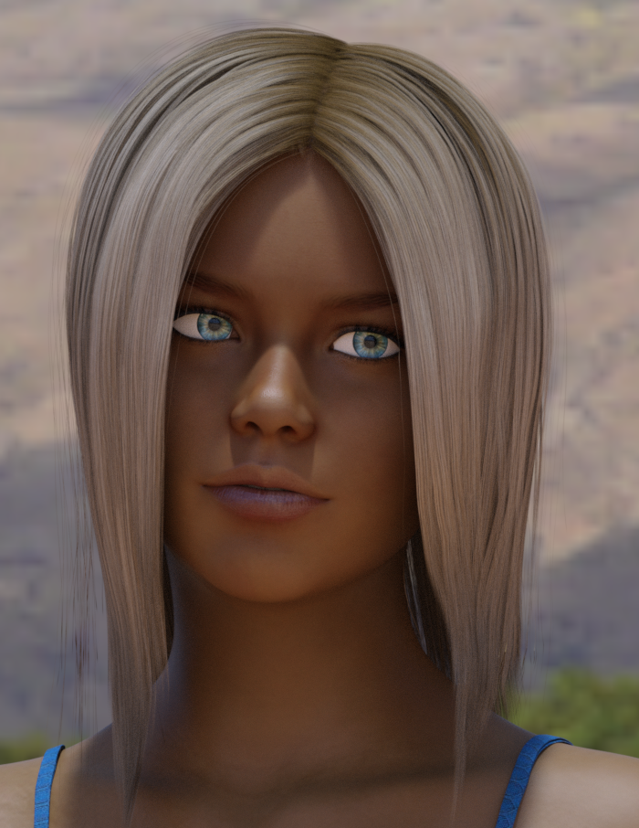 HJ Hair for Genesis 3 and Genesis 8 Female by N/A