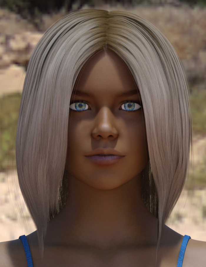 HJ Hair for Genesis 3 and Genesis 8 Female by N/A
