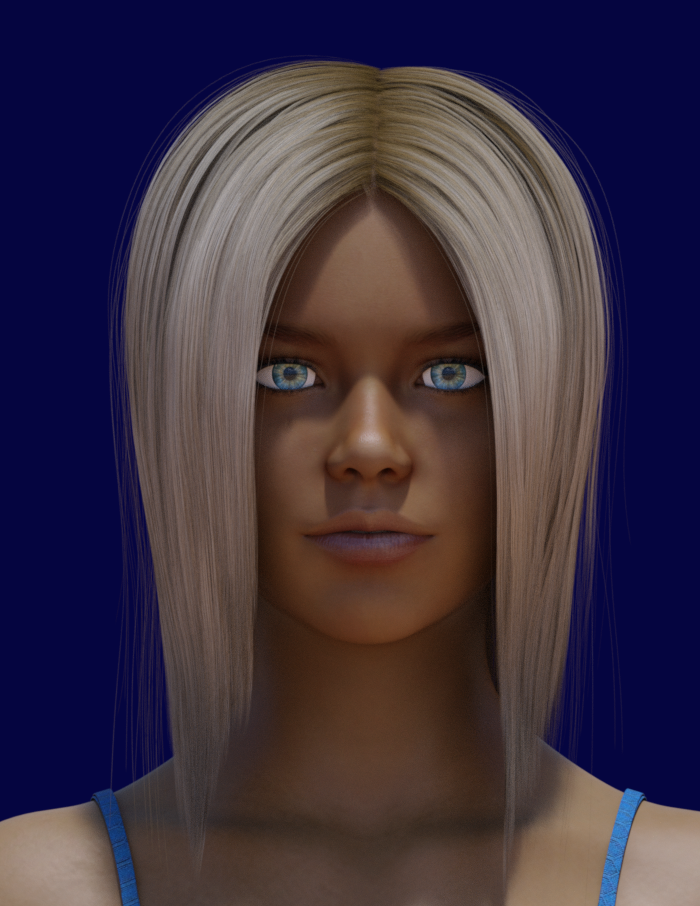 HJ Hair for Genesis 3 and Genesis 8 Female by N/A