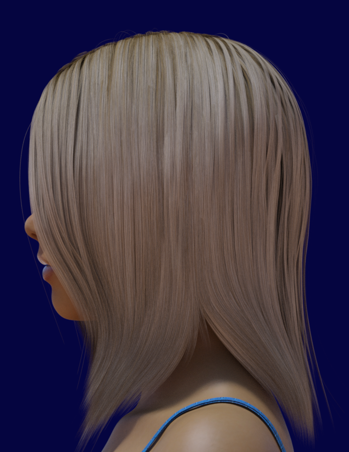 HJ Hair for Genesis 3 and Genesis 8 Female by N/A