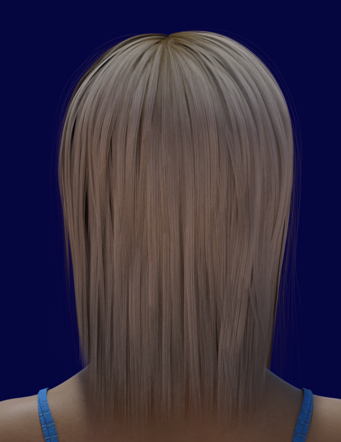HJ Hair for Genesis 3 and Genesis 8 Female by N/A