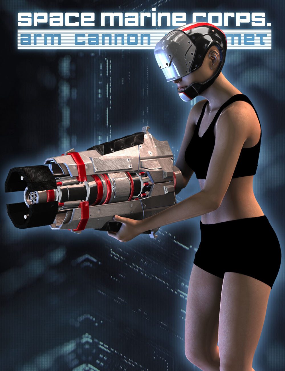 SMC Gear: Plasma Cannon and Helmet by N/A