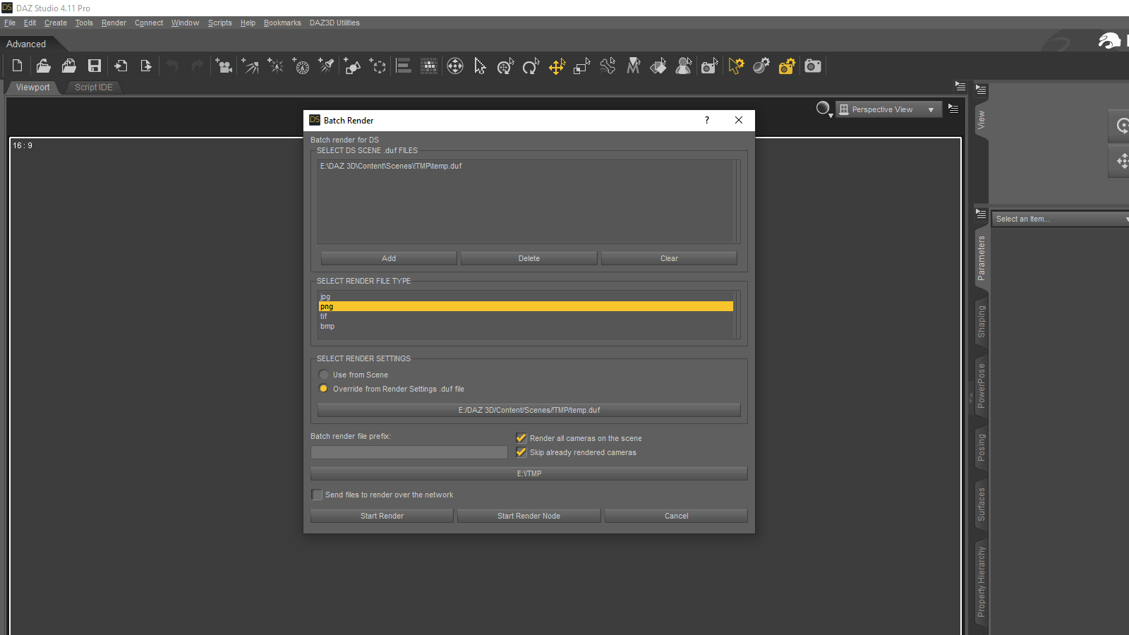 Utilities and Batch Render for DAZ Studio by N/A